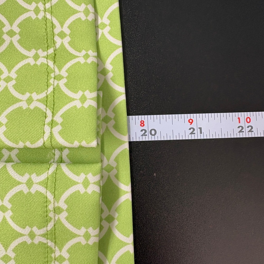 Tail Women Golf Skort 16 Green White Geometric Trellis Activewear Skirt Shorts - Picture 13 of 14
